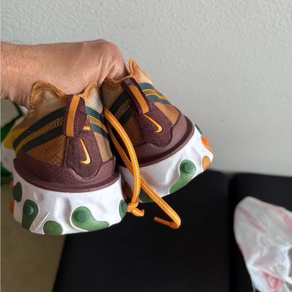 Nike React Element 87 Sneakers - Safari Atmos Limited Edition - Mens size 10 - Picture 3 of 5